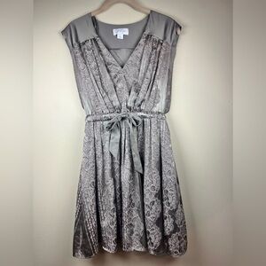 Jessica Simpson Dress in Silver / Gray / Champagne Size XS